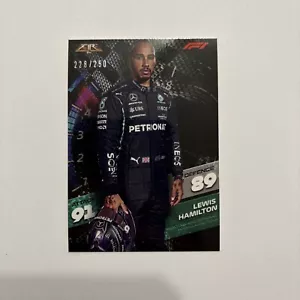 2021 Topps Turbo Attax Lewis Hamilton 228/250 - Picture 1 of 2