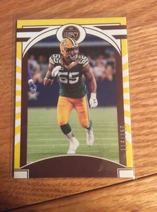 Za’Darius Smith Yellow /150 MISSPRINT NO NAME Panini Legacy 2020 - Picture 1 of 2