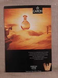 Werbepapier Parfum. Caron Parfum Sacré von 1991 - Parfum Ad - Bild 1 von 1