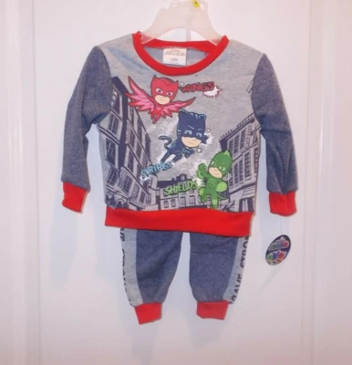 PJ Masks Superhero Boy's Size 12 Months 2-Piece Fleece Outfit - Image 1 of 4