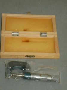 "NUEVO Forja Central 0-1"" Micrómetro Modelo 724.001"" Gradaciones Precisas a .002"" - Imagen 1 de 4