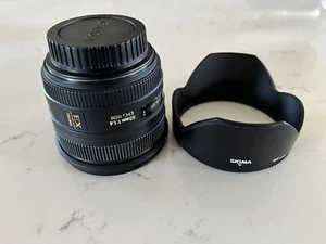 Sigma Ex 50mm 1:1.4 DG HSM Lens Fits Canon Camera - Picture 1 of 8