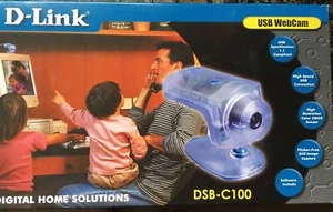 USB D-Link web cam digital video camera DSB-C100 NEW - Picture 1 of 4