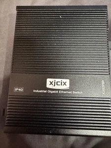 XJCIX Industrial Switch 8 Port POE IP40 Gigabit RJ45 - Photo 1/3
