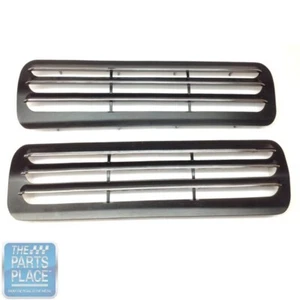 1966-66 Pontiac GTO Chrome Metal Tail Light Lamp Bezel Pair - Picture 1 of 1