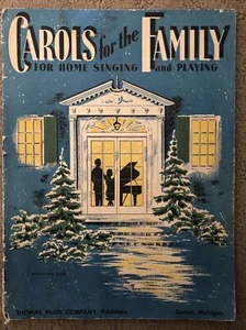 Villancicos para la familia 1951 para cantar y tocar en casa por Thomas Music Company - Imagen 1 de 6