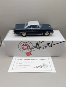 Ford Consul Capri GT 1963, modelli Pathfinder, scala 1:43 PFM8 blu/grigio, nuovo con scatola - Foto 1 di 11
