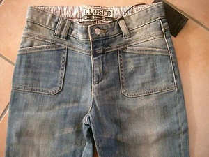 (C702) Coole CLOSED Girls dirty used look Jeans Hose mit leichtem Schlag gr.140 - Picture 1 of 4