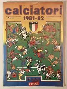 Album Figurine Calciatori Panini 1981 1982 Ristampa ufficiale L'UNITÀ sigillato - Foto 1 di 2