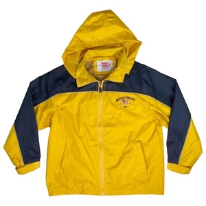 Martha's Vineyard Youth Sz XXL Windbreaker Rain Jacket Hooded Full Zip Pockets - Picture 1 of 15