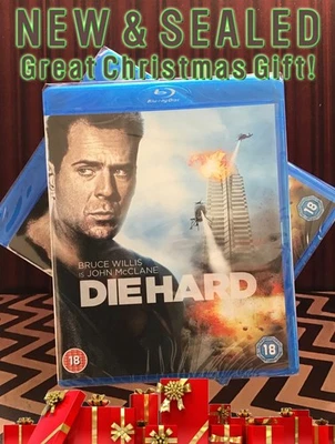 DIE HARD *NEW/Factory Sealed* Blu-ray. BRUCE WILLIS. 1988 Christmas Action!!!! - Image 1 of 4