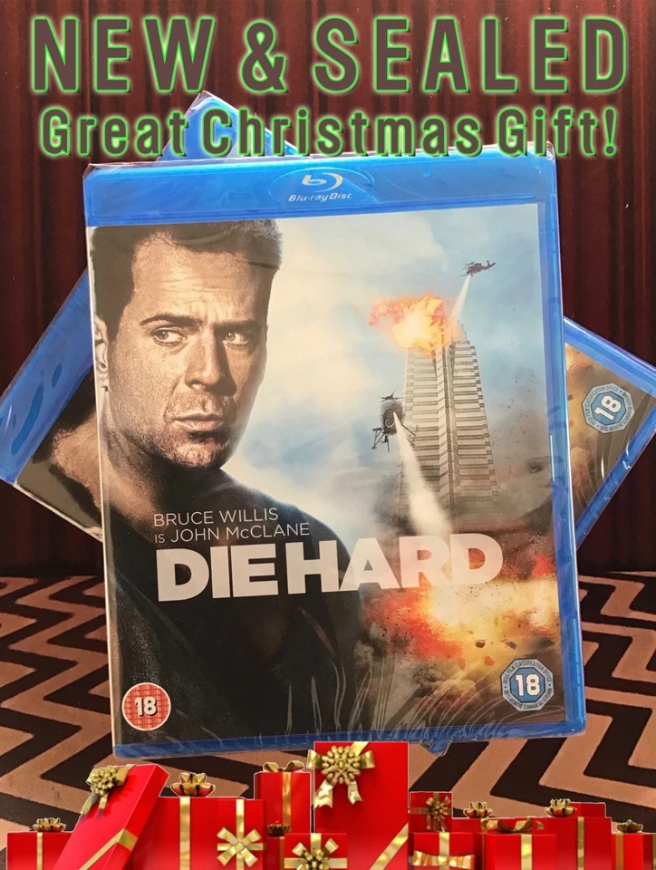 DIE HARD *NEW/Factory Sealed* Blu-ray. BRUCE WILLIS. 1988 Christmas Action!!!! - Image 1 of 4