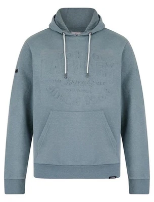 Sudadera con capucha pulóver polar con motivo en relieve Tokyo Laundry Tides para hombre - gris Foto 1 de 3