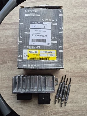 Nissan Juke 2010-2017 Glow Plug Relay And Glow Plugs To Fit A 1.5dci Engine - Image 1 of 3