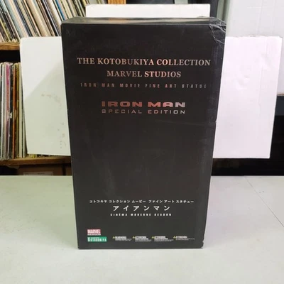 Kotobukiya Iron Man Película Bellas Artes Estatua Edición Especial 0256 de 2500 Caja Dmg Foto 1 de 4