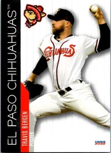 2022 Choice El Paso Chihuahuas #05 Travis Bergen - Picture 1 of 2