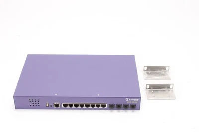 Extreme Networks X435-8P-4S 8-Port Managed Network Switch With Rack Ears - Image 1 of 4