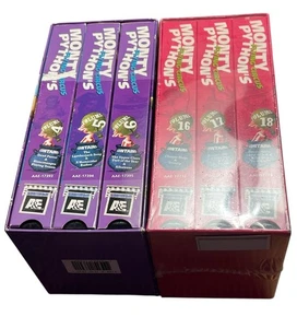 Monty Python’s Flying Circus VHS Volumes 4/5/6 and Volumes 16/17/18 (Sealed) - Picture 1 of 1