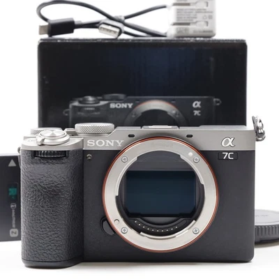 Sony a7C II a7c2 ILCE-7CM2 Silver Body (Shutter Count:12736) [Top Mint] #4658TH - Immagine 1 di 4