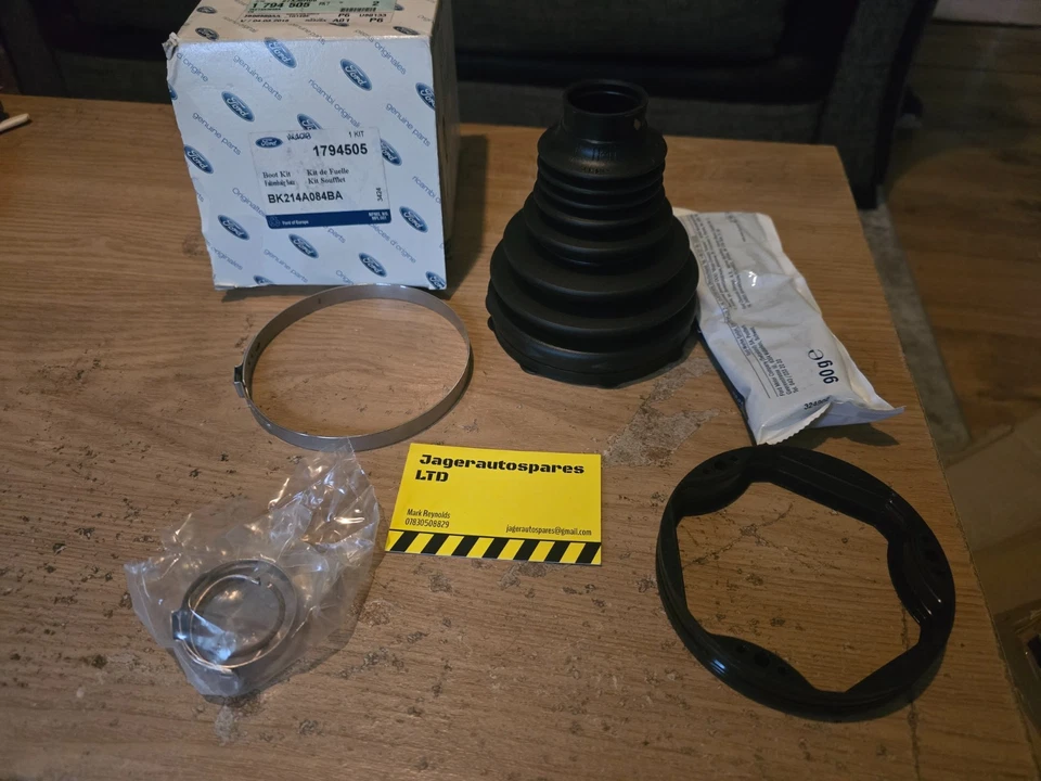 Ford Transit / Tourneo Custom 12 - 15 Inner CV Boot Kit. Genuine 1794505 - Image 1 of 1