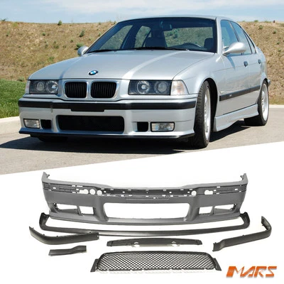 Front Bumper bar for BMW 3-Series E36 318i 318is 320i 323i 325i 328i M3 Bodykit - image 1 of 4
