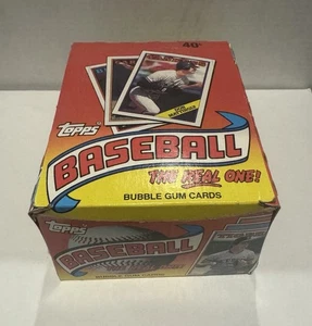 1988 Topps Baseball Wax Box 36 Factory Sealed Packs - Bild 1 von 7