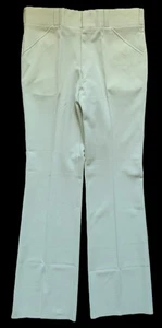 NWT Sportswear '70 Poly Dbl-Knit Men's Pant 38w, Not Hemned Grn Check Disco Golf - Picture 1 of 13