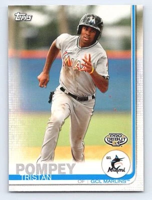 2019 Topps Pro Debut Tristan Pompey #174   GCL Marlins - Image 1 of 2