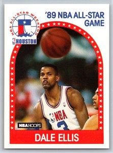 1989-90 NBA Hoops Dale Ellis All Star Seattle SuperSonics #43