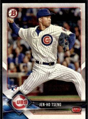 2018 Bowman Paper  Jen-Ho Tseng Chicago Cubs RC #11  5 Card Lot - Image 1 of 2