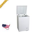 3.5 cu ft Manual Defrost Deep Freeze Space-Saving Flat Back Stay-Open Lid NEW