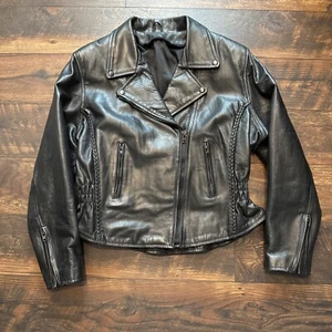 Giacca da moto in pelle 2097A UNIK M - Foto 1 di 5