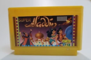Supper Aladdin - Famiclone 90`s Dendy Famicom 60 pin Nes cartridge 8 bit - Picture 1 of 3