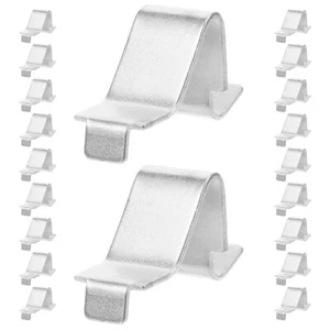 20pcs Cabinet Shelf Support Clips Heave Duty File Cabinet Shelf Clamps - Picture 1 of 12