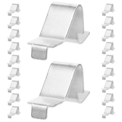 20 Pcs Shelf Support Pegs Wardrobe Brackets Heavy-duty Metal Clips - Image 1 of 4