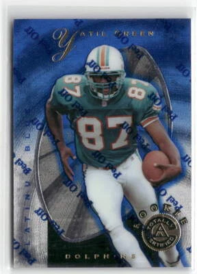 1997 Pinnacle Totally Certified #136 Yatil Green Platinum Blue #/2499 ☘️601 - Image 1 of 2