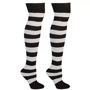 Calcetines hasta la rodilla con rayas para trajes, deportes, vacaciones + ¡Más! Mato & Hash - Imagen 1 de 4