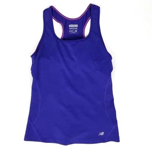 New Balance Athletic Top Racerback Tank Scoop-Neck Purple Sz. M - Picture 1 of 7