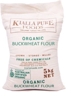 Kialla Organic Buckwheat Flour, 5 Kg - Picture 1 of 1