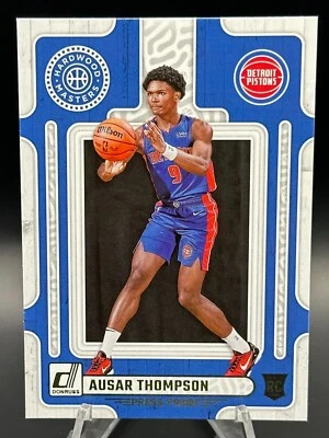 2023-24 Donruss - Ausar Thompson Hardwood Press Proof RC - Detroit Pistons #2 - Image 1 of 2
