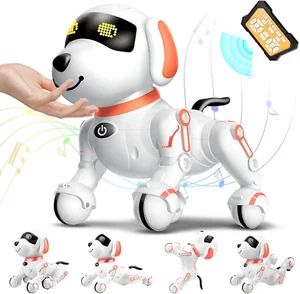 Remote Control Robot Dog Toy for Kids 5-7 Years Old, Pet Puppy Robotic Toy, Smar - Picture 1 of 9