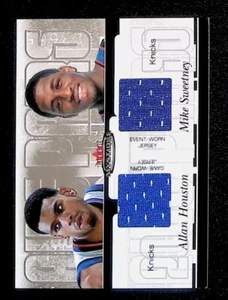 2003-04 Fleer Mystique Allan Houston / Sweetney Awe Pairs Dual Jersey /250 R2251 - Picture 1 of 2