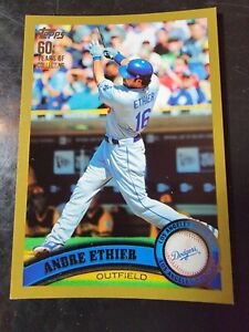 2011 Topps Gold #240 Andre Ethier 1052/2011 *BUY 2 GET 1 FREE*