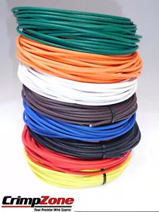 200 FUSS 20 STÄRKE TXL HOCHTEMPERATUR KFZ PRIMÄRKABEL 8 FARBEN JE 25 FUSS - Bild 1 von 10