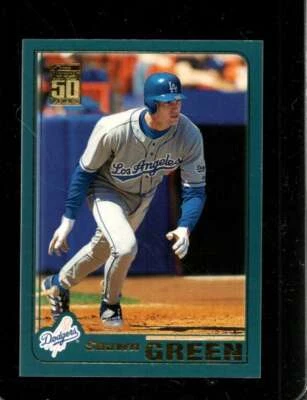 2001 TOPPS #20 SHAWN GREEN NM DODGERS - Image 1 of 2