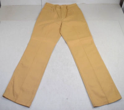 Pantalones Vintage Cheryl Tiegs Talla W32 L32 Años 80 Gamuza Tostado Firma Hechos en EE. UU. NUEVOS CON ETIQUETAS Foto 1 de 4