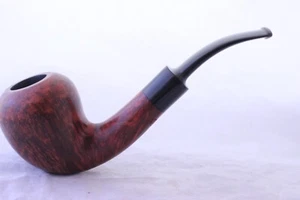 Pfeife Pipe Pipa ERIKSEN Bent Apple, Handmade in Denmark Neu, 9 mm Filter - Picture 1 of 11