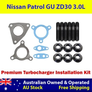 Turbo Installation Stud Gasket Kit For Nissan Patrol ZD30 3.0L WaterCooled - Picture 1 of 2