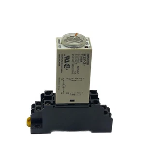 Temporizador y toma PYF08AE Omron H3Y2AC12030S 2 polos 7A - Imagen 1 de 6