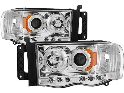For 2003-2005 Dodge Ram 2500 Headlight Set Spyder 91731GJWJ 2004 - Imagem 1 de 2